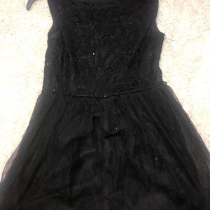 Sparkling black dress